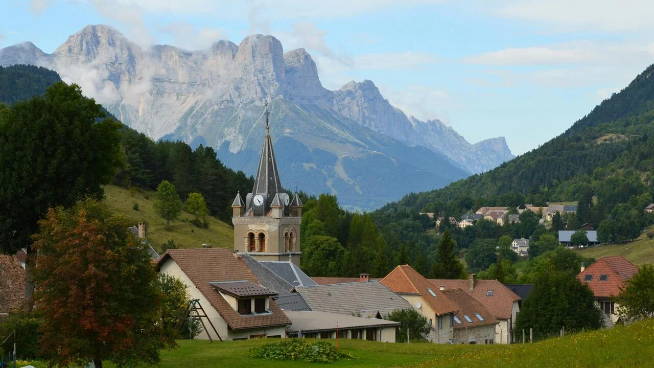 village, Gresse en vercors